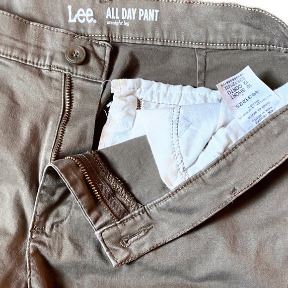 Lee , Women Pants , All Day Pants , Women Khaki Jeans , Straight Leg Pants , - Picture 7 of 13